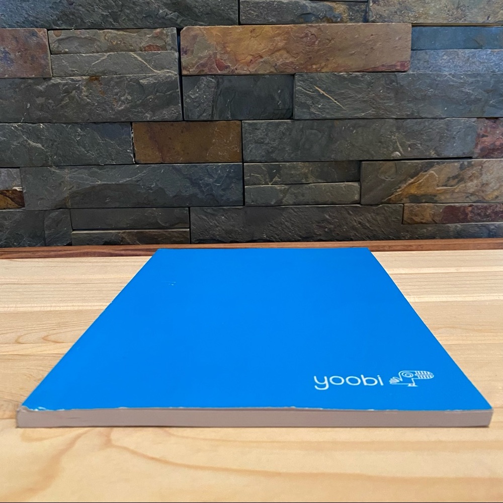 🔶 {4/$12} YOOBI • Bright Blue Notebook - Ruled Line - Picture 2 of 10